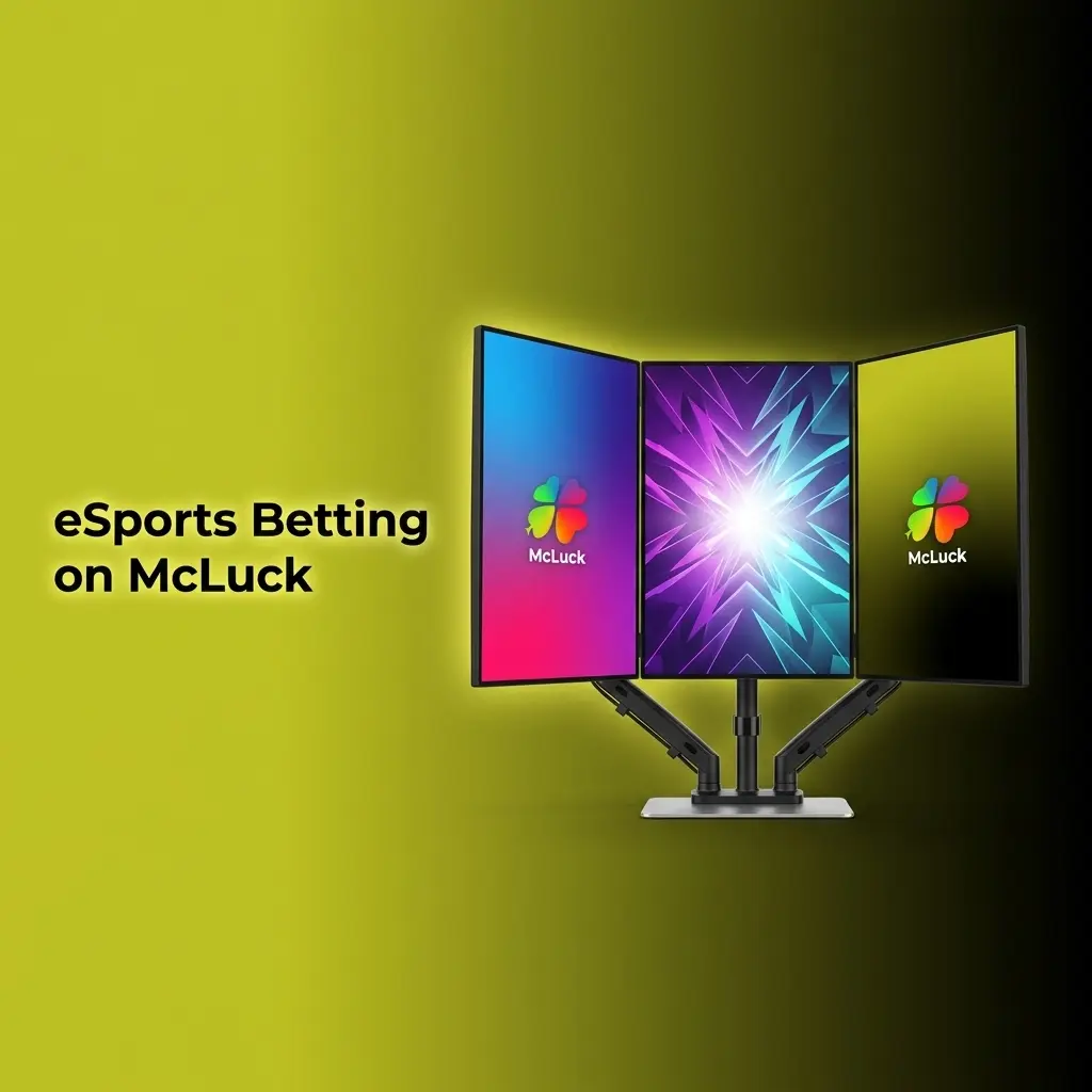 McLuck eSports betting section showing US players wagering on competitive gaming matches with various market options