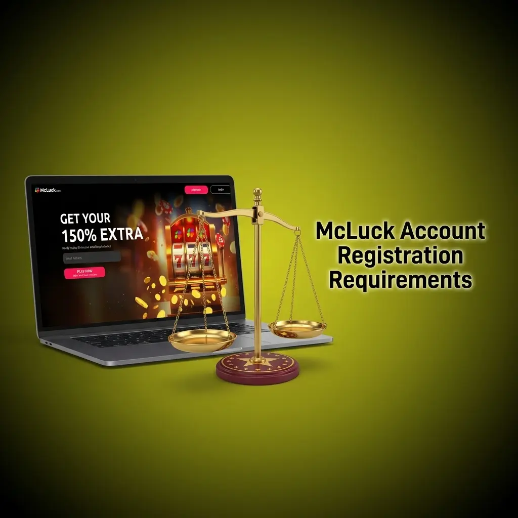 McLuck sweepstakes account registration requirements including age, residency, ID verification, and one account per user rules