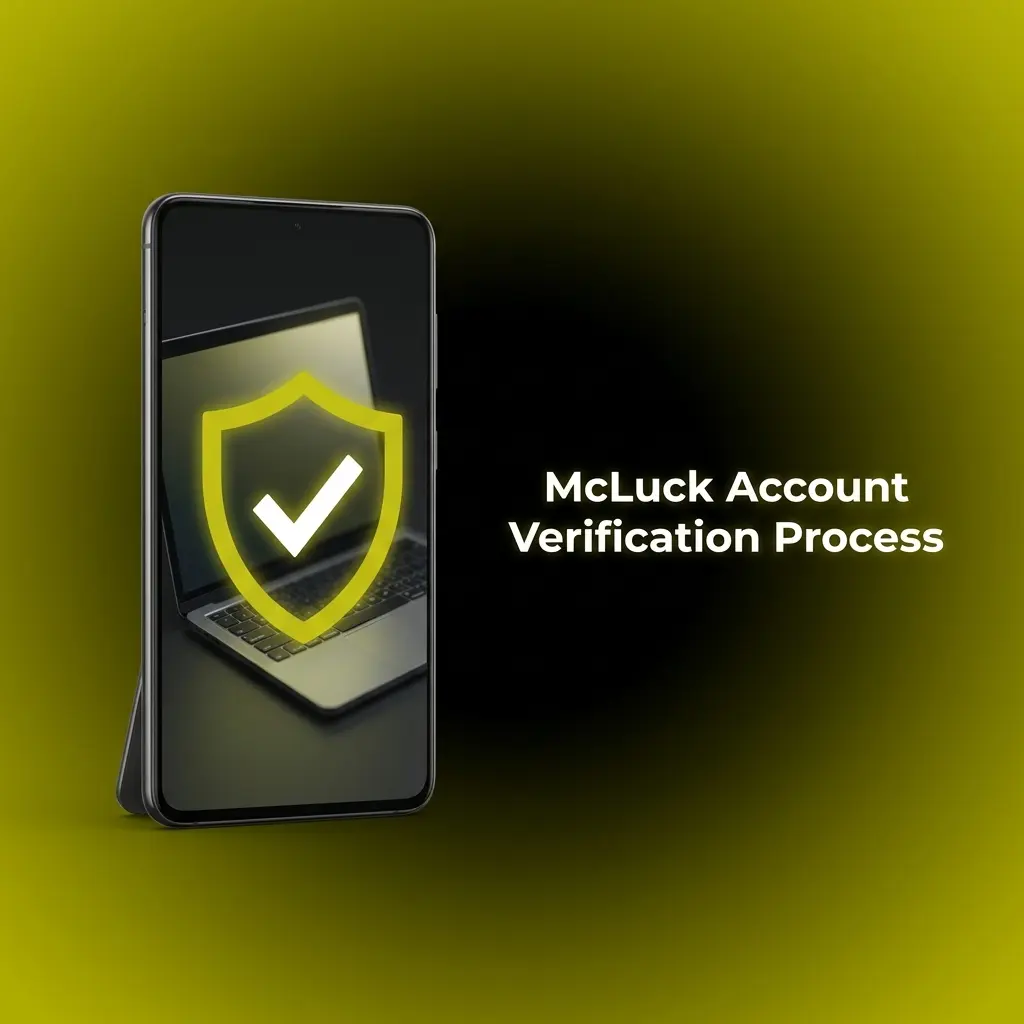 McLuck KYC account verification process showing identity, address, and selfie steps for Sweeps Coins redemption eligibility