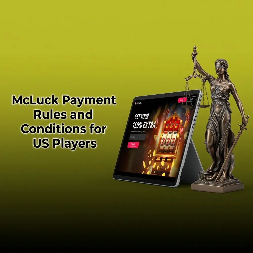 McLuck payment rules for US players covering KYC verification, withdrawal conditions, SC balance requirements, and state eligibility restrictions