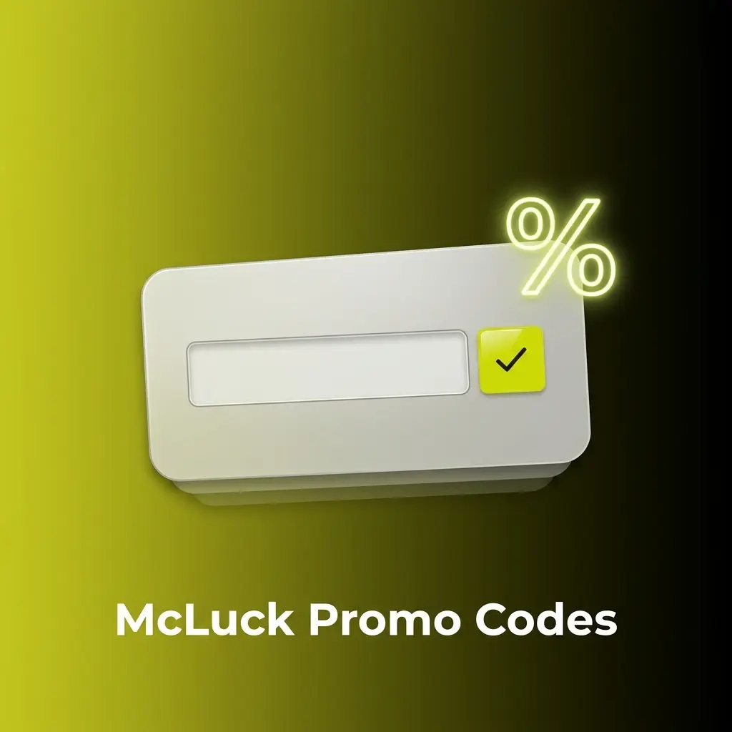 McLuck promo codes entry guide showing bonus Gold Coins and Sweeps Coins rewards redeemable via account dashboard