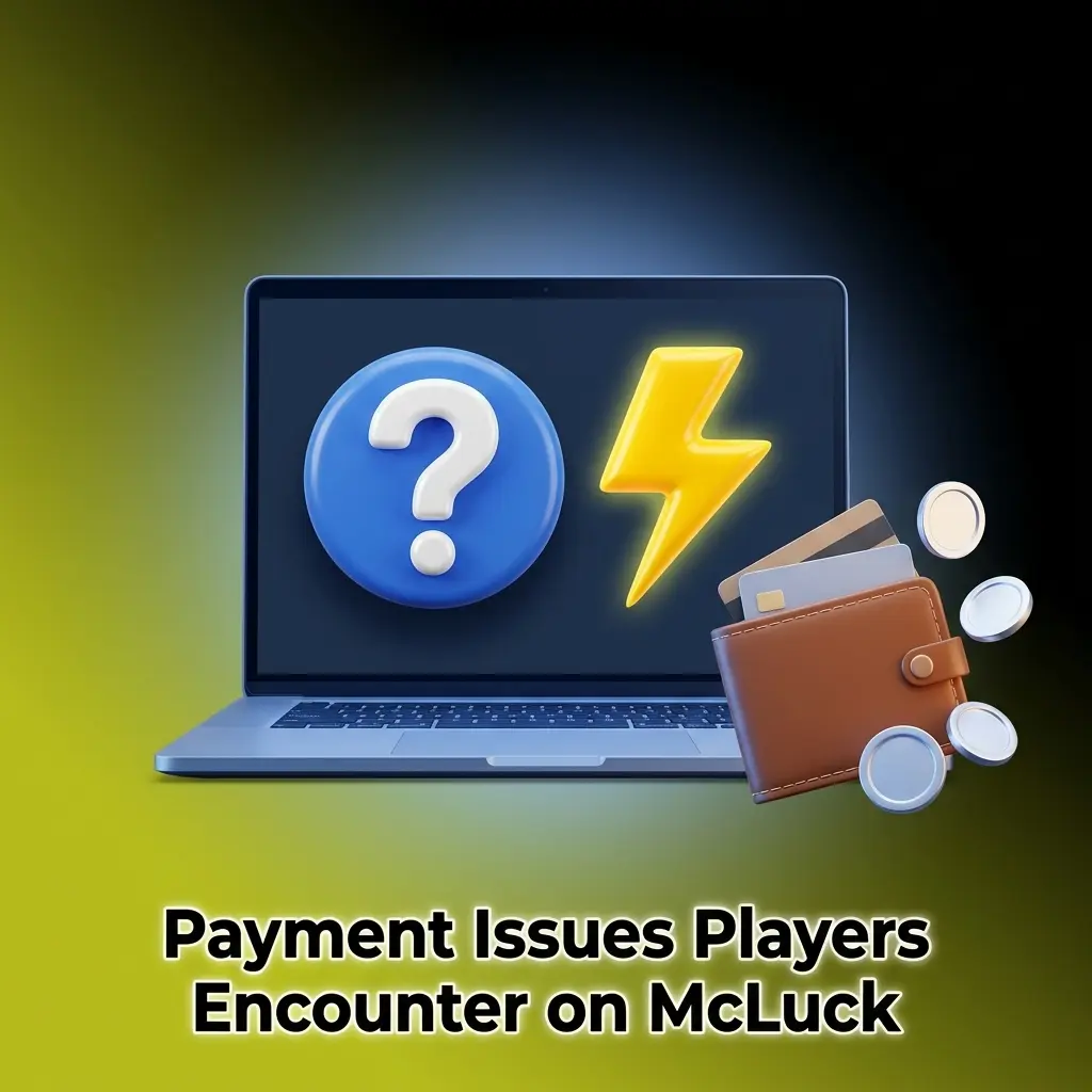 McLuck payment issues guide showing deposit errors, withdrawal delays, and KYC document rejections for US players