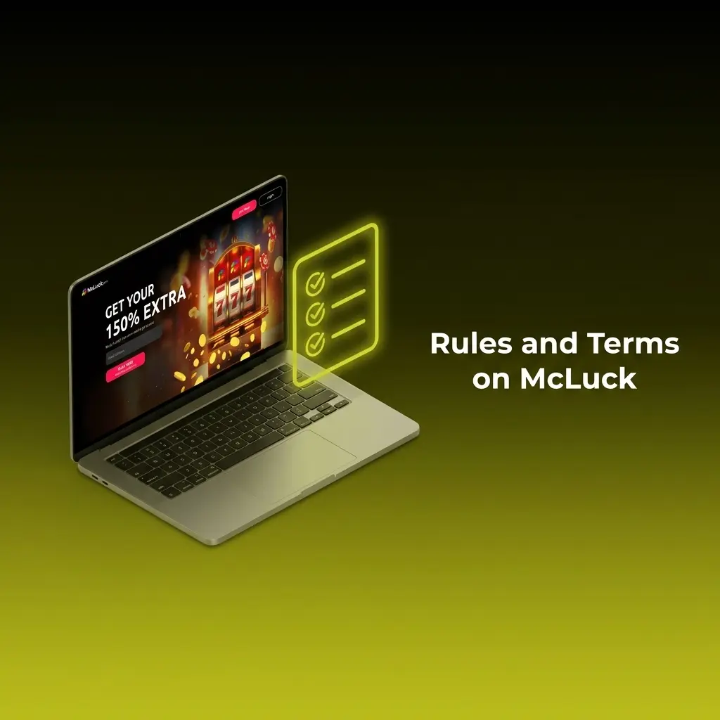 McLuck Terms of Service rules for US players covering age requirements, account policies, Sweeps Coins, and fraud prevention