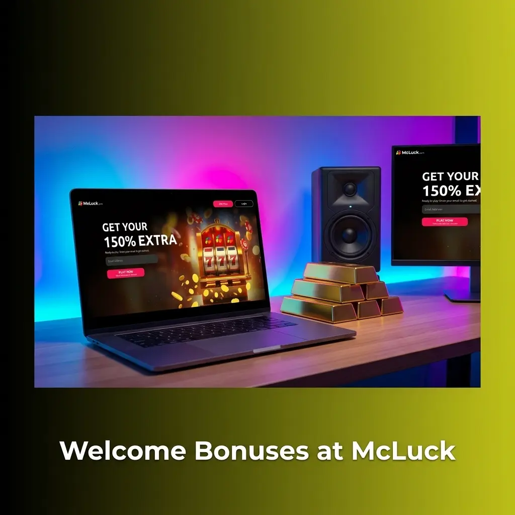 McLuck welcome bonus offering GC 7500 Gold Coins and SC 2.5 Sweeps Coins free for new US players upon registration